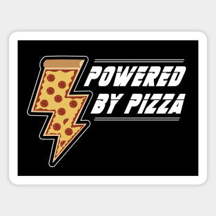 Powered by pizza Magnet